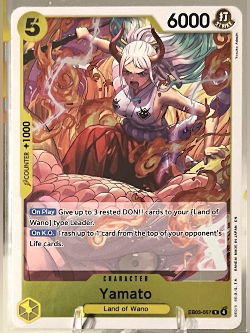 One Piece TCG: Heroines Edition - YAMATO EB03 - 057 NM